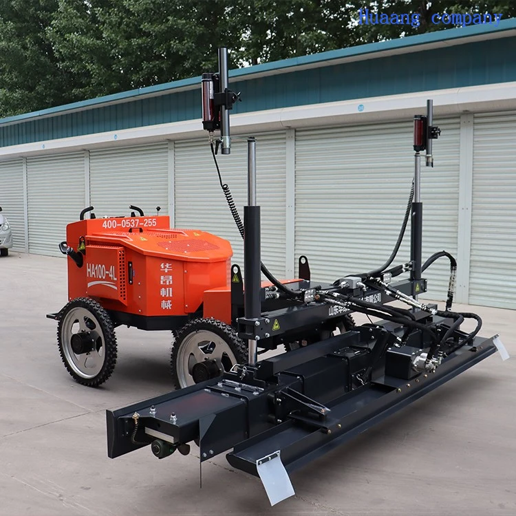 Four-wheel Concrete Laser Leveling Machineing Machine