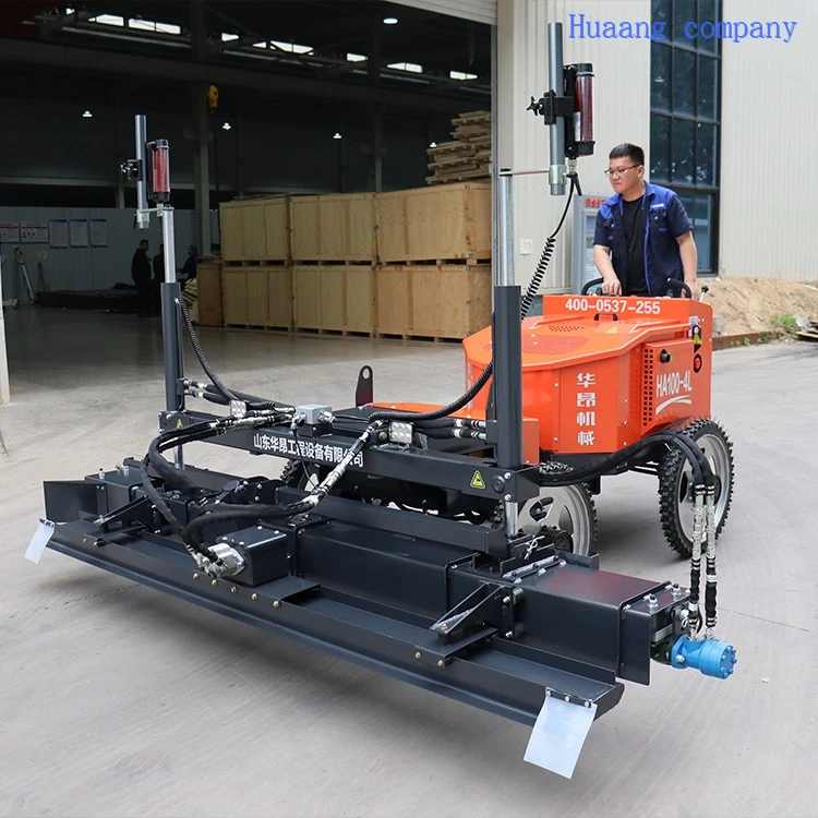 Four-wheel Concrete Laser Leveling Machineing Machine